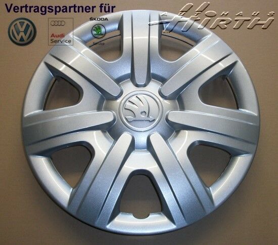 Original Skoda 1x Radkappe Radblende 14" Fabia Rapid Roomster 5J0601147J Z31