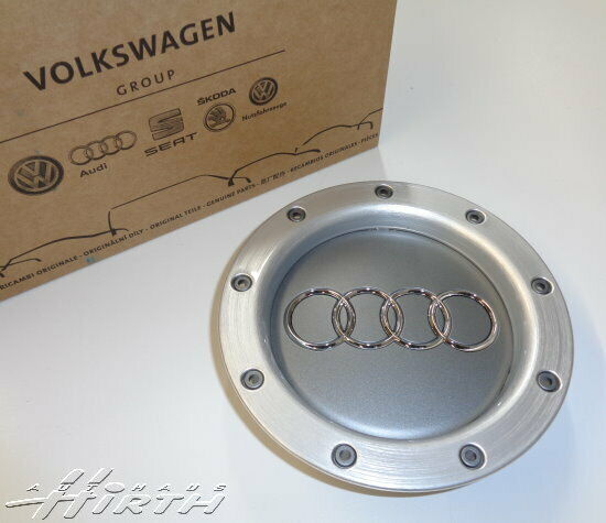 Radzierkappe Nabenkappe Abdeckung Felgendeckel silber Original Audi 8D0601165K