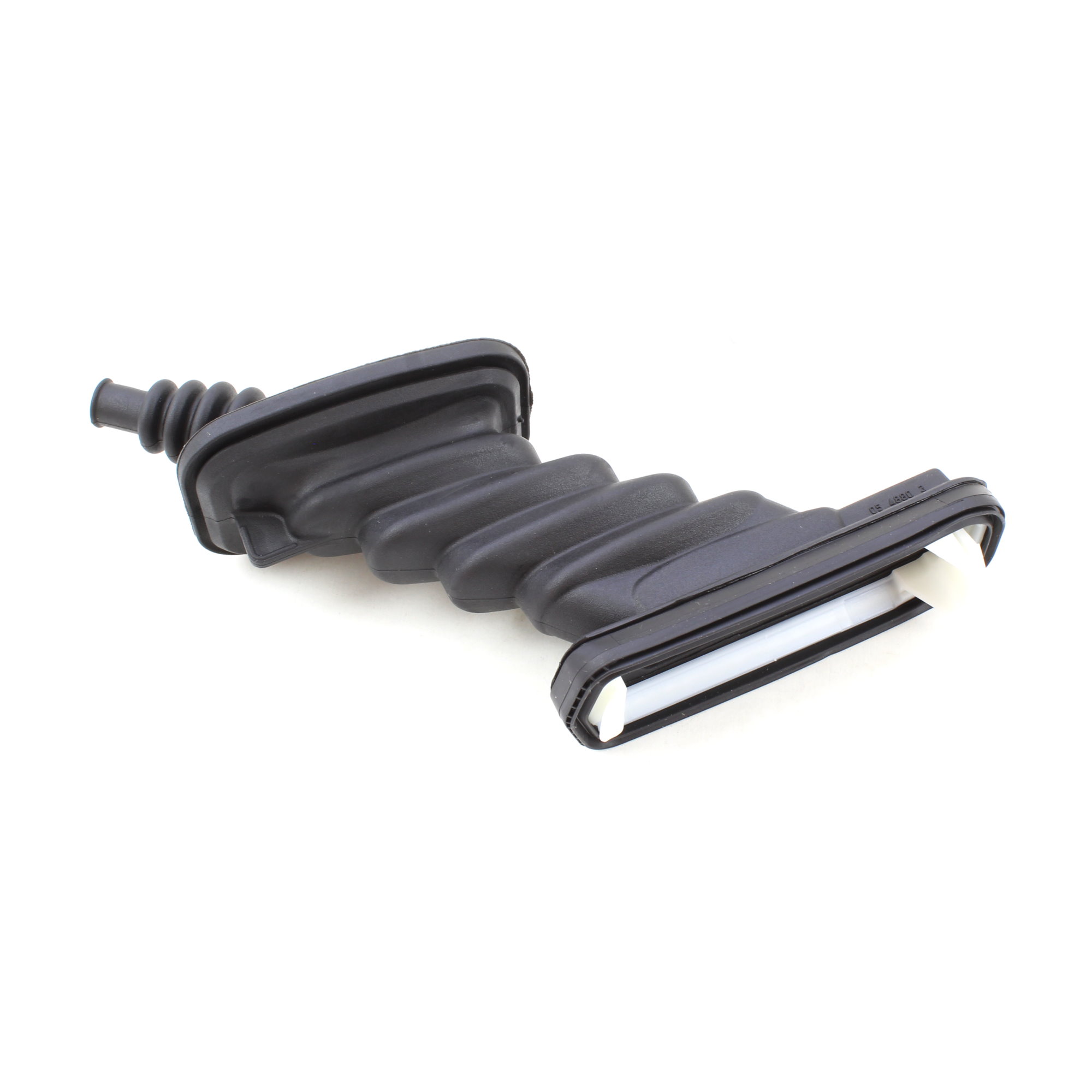 Faltenbalg mit Halterahmen für Leitungssatz