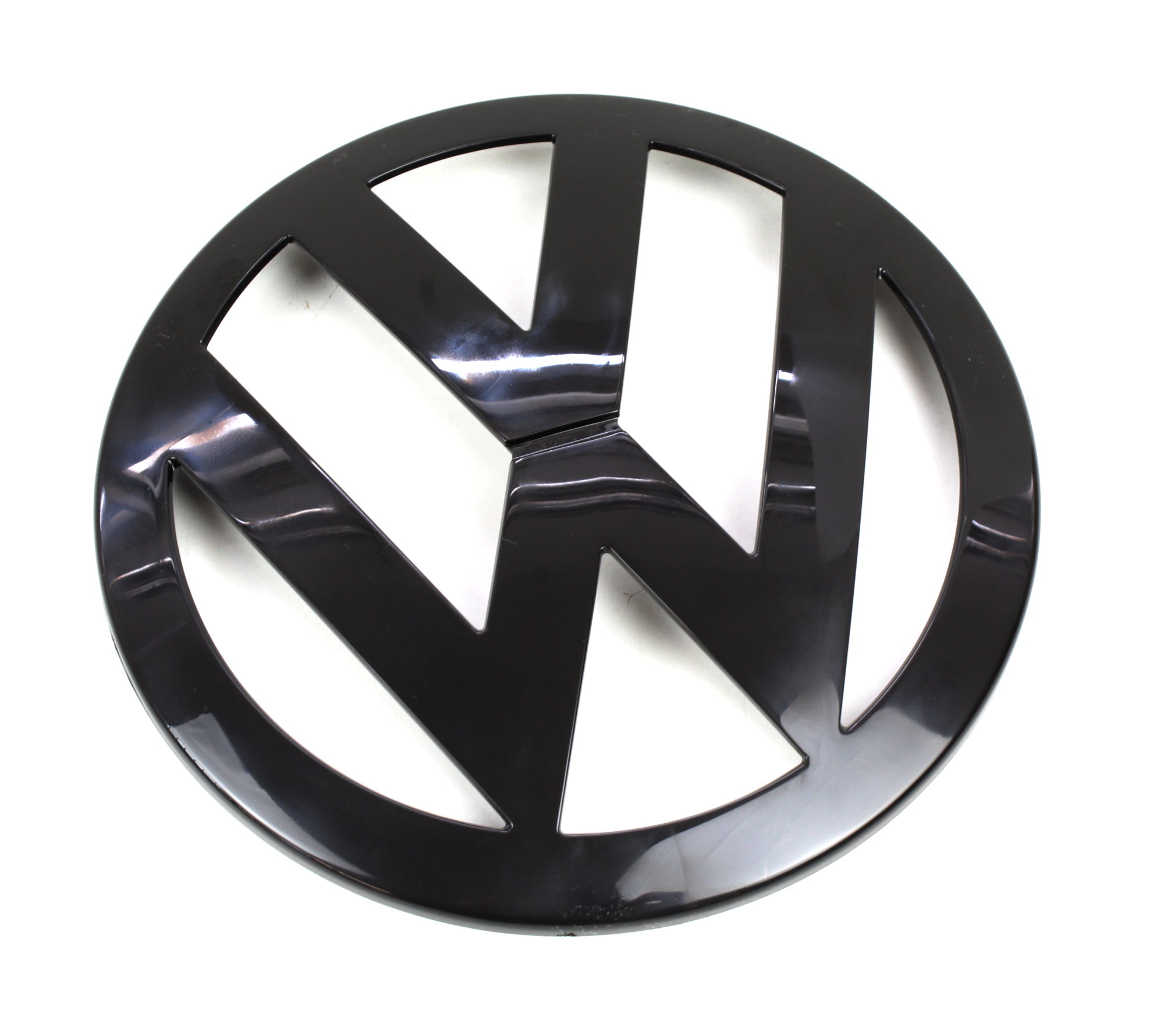 Original VW T5 03-10 schwarzes Emblem Kühlergrill 7H0853601  041