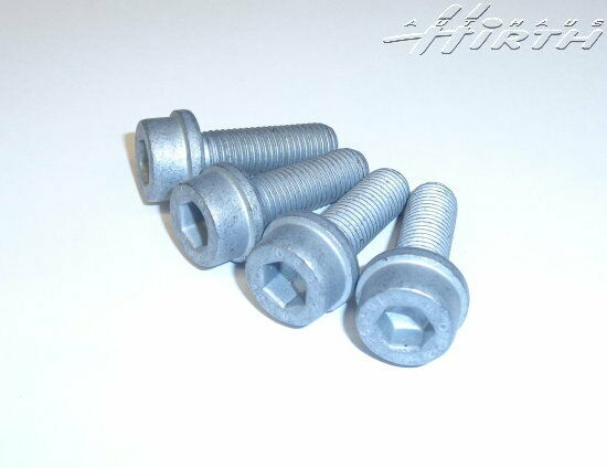 4 Stück Schraube M10x1,25x30mm Bremssattelträger Original VW Audi Skoda N 90740302