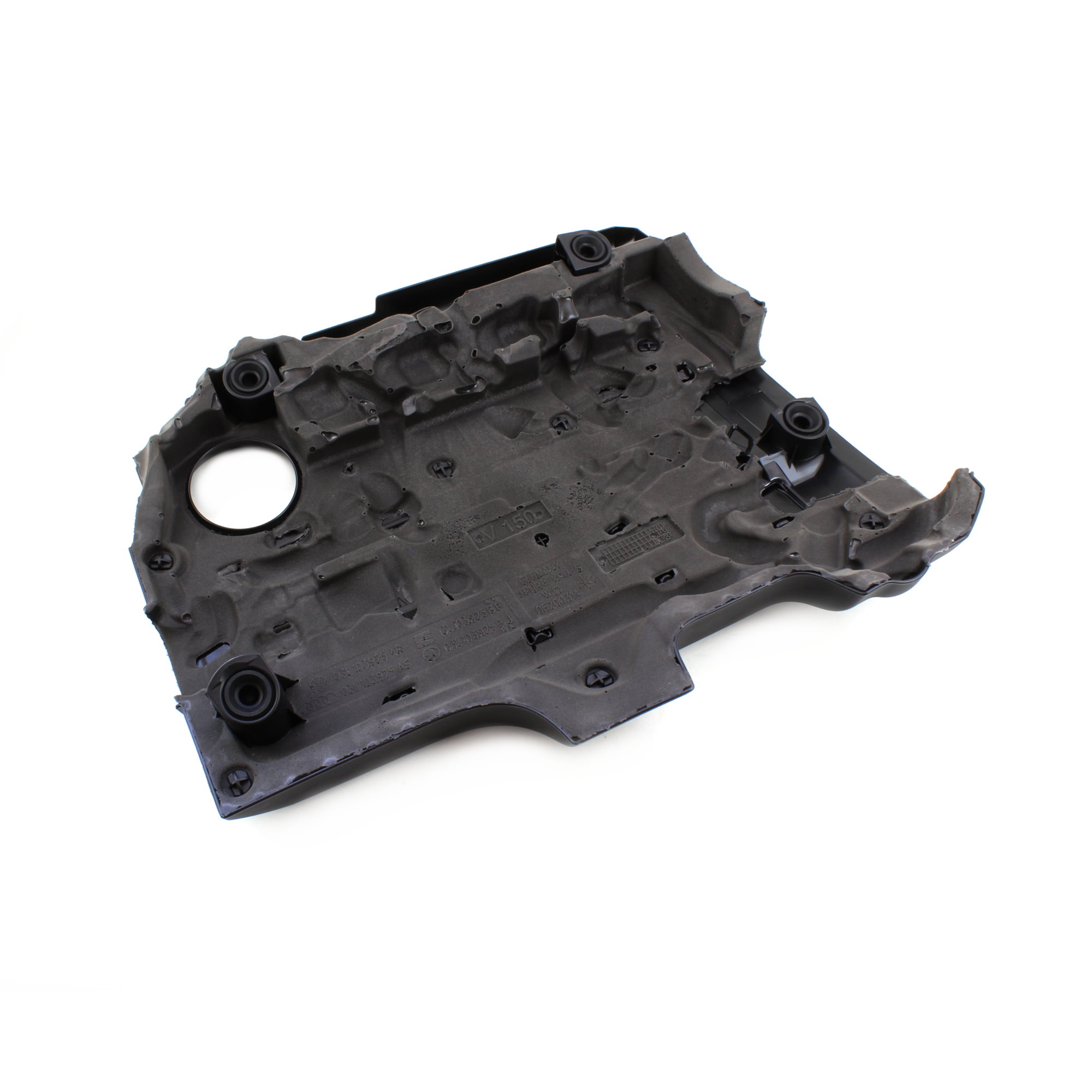 Motor Abdeckung Saugrohr Ventildeckel Deckel schwarz Original VW 1.6 TDI 03L103925AR