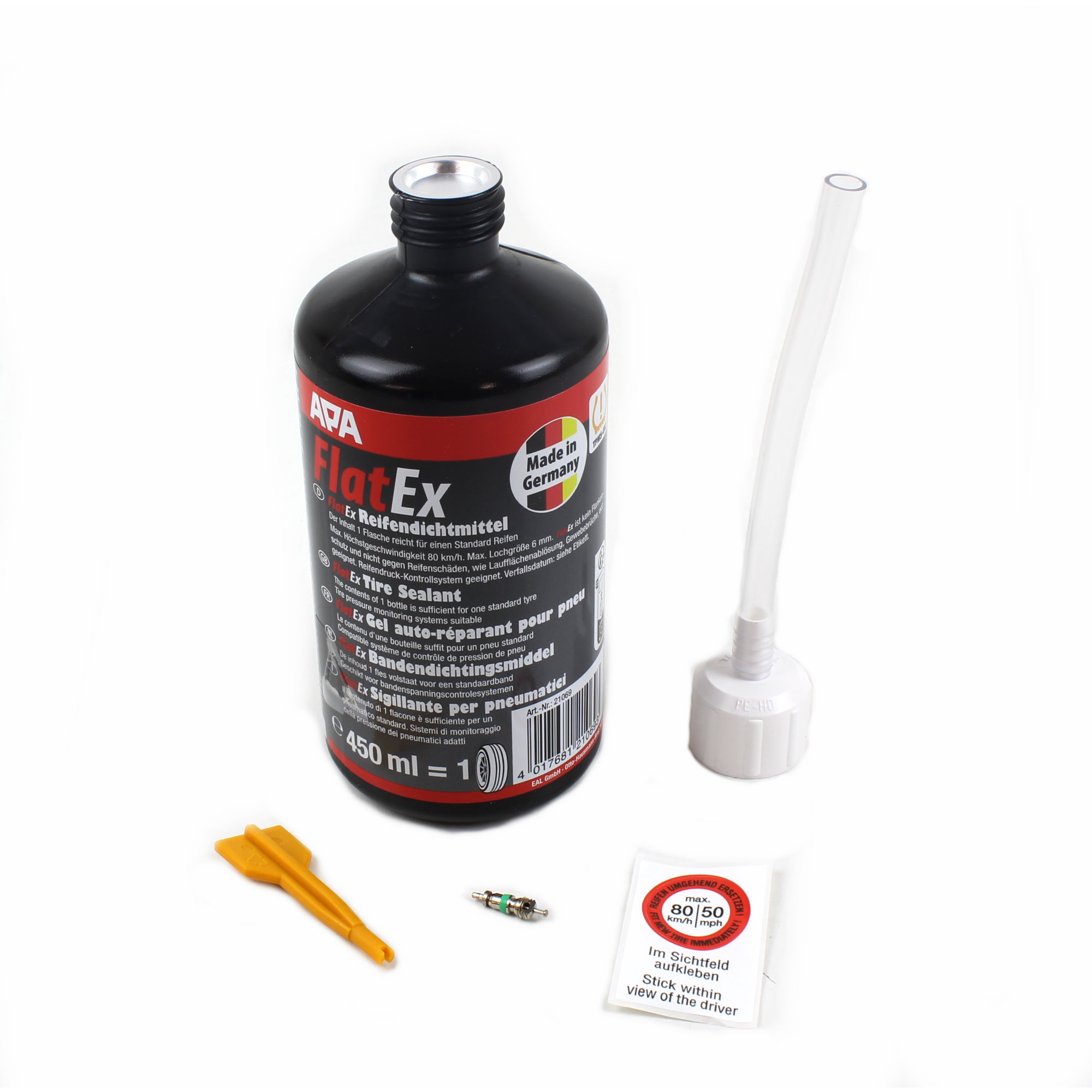 EUFAB Reifendichtmittel FlatEx Dichtmittel 450 ml 21096 Made by Terra-S