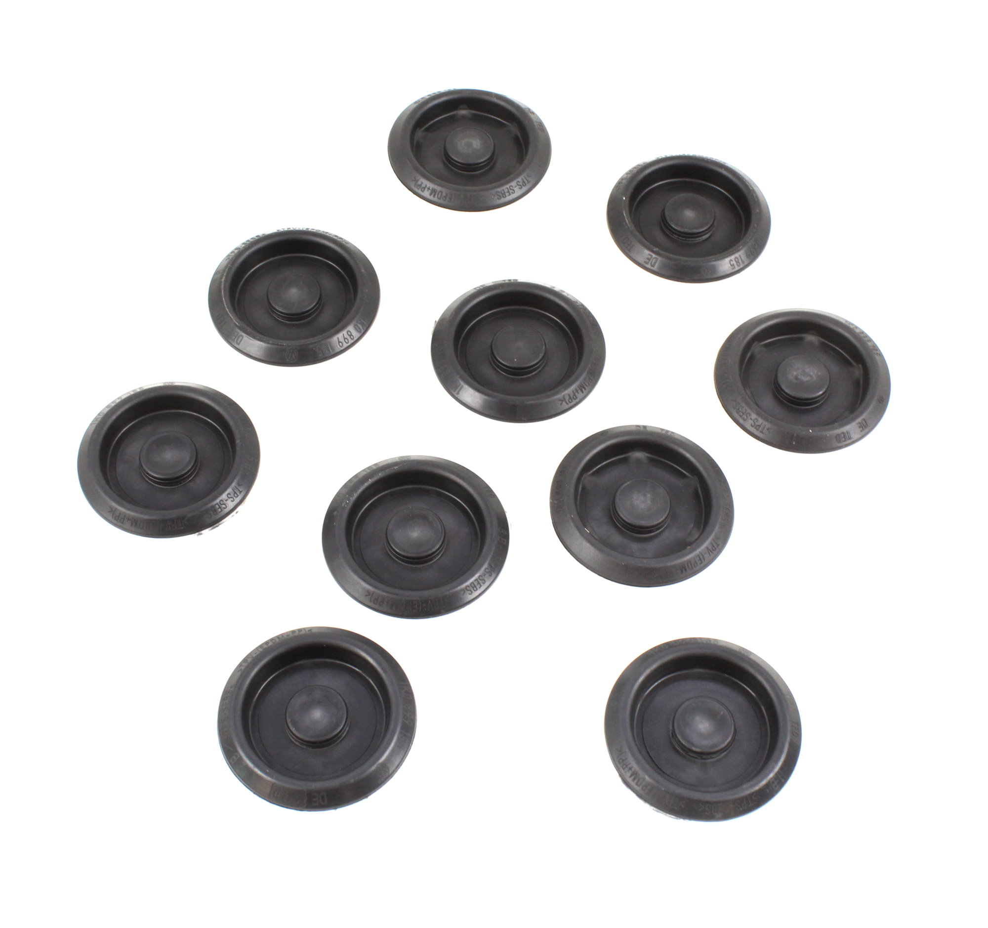 10 Stopfen Tülle 40 mm