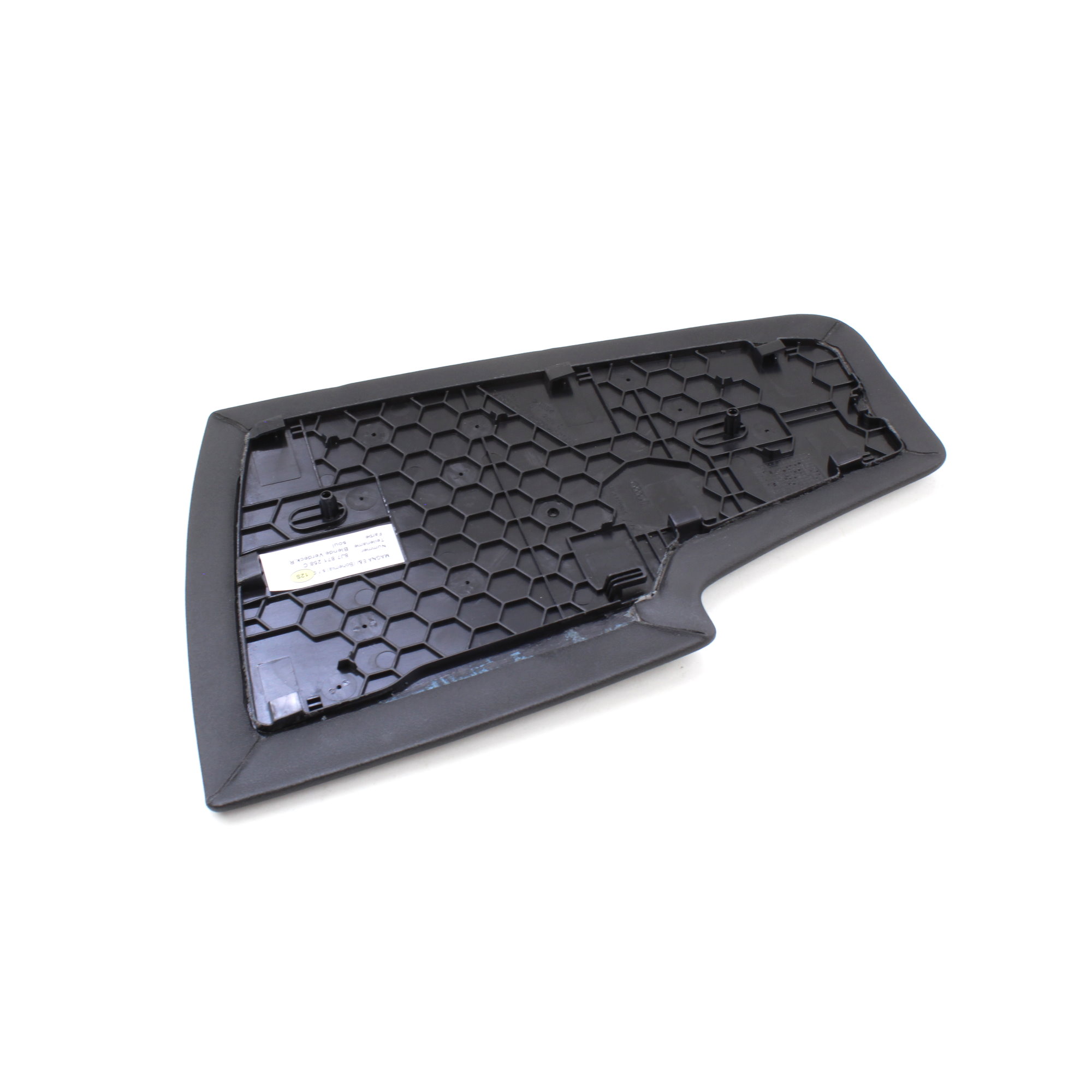 Blende für Gestängeaustrittsklappe Verdeck rechts