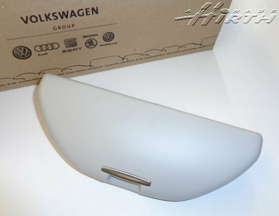 Brillenfach Brille Fach perlgrau klappbar Original VW T5 T6 7E1857465A Y20