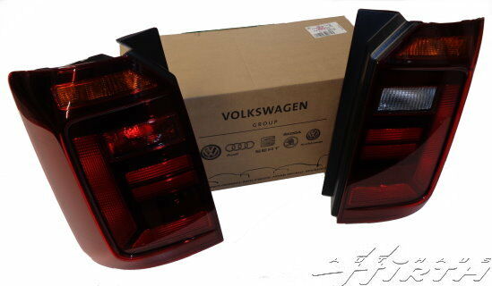 Abgedunkelte Rückleuchten Schlussleuchten Rücklichter Leuchte Original VW Caddy
