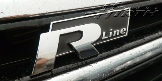 R-Line Schriftzug Logo Frontgrill Original Volkswagen VW Passat B7 3AA853948 NEU