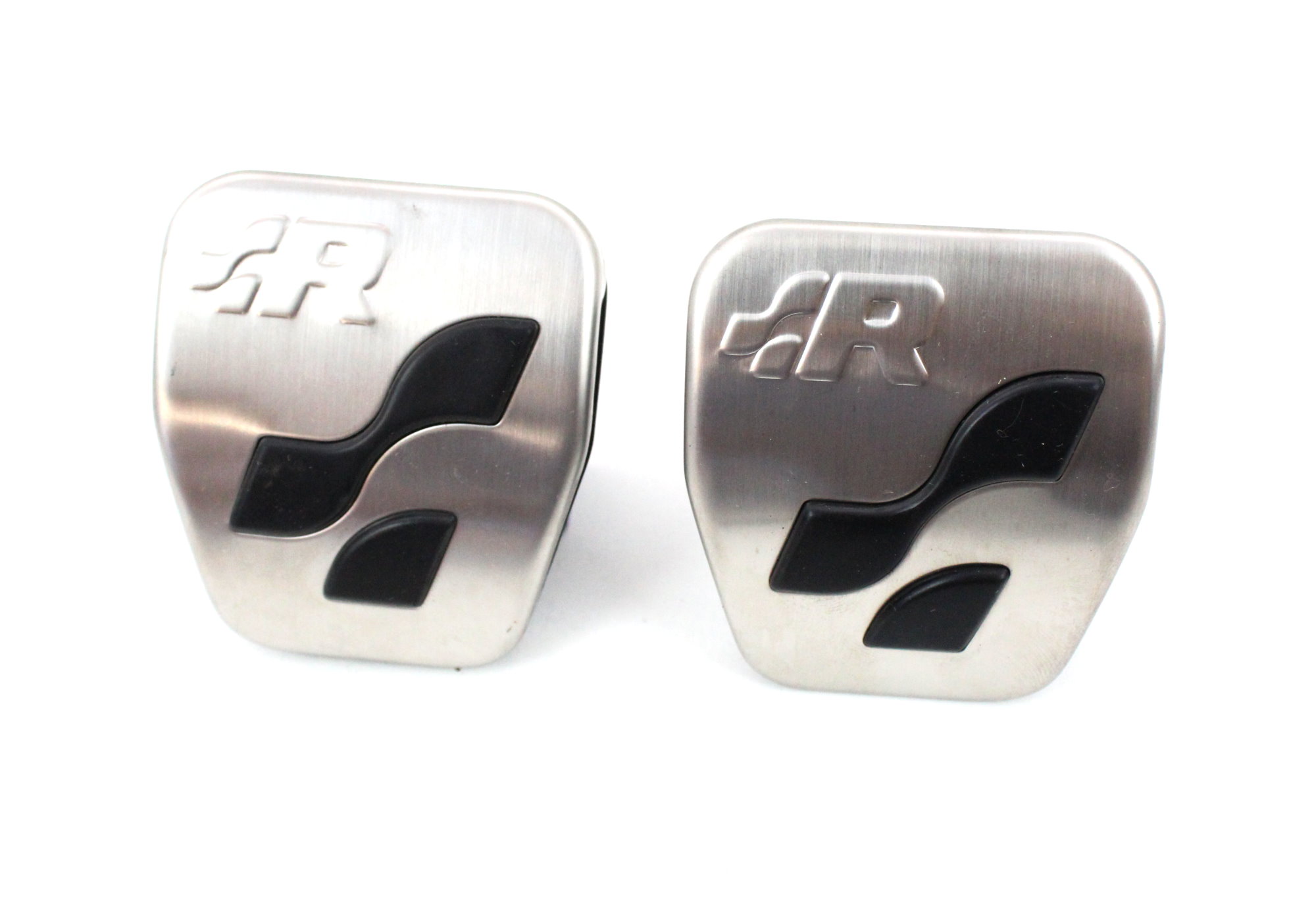 Pedalkappen Edelstahl