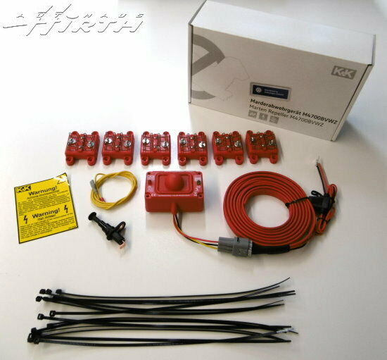 K&K Marderabwehr-Anlage Marderschreck M4700BVWZ Original Volkswagen 000054650J