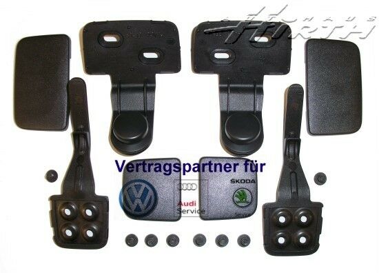 Original Audi Rep. Satz Seitenhalterungen Hutablage Gepäckabdeckung A5 8T8898083