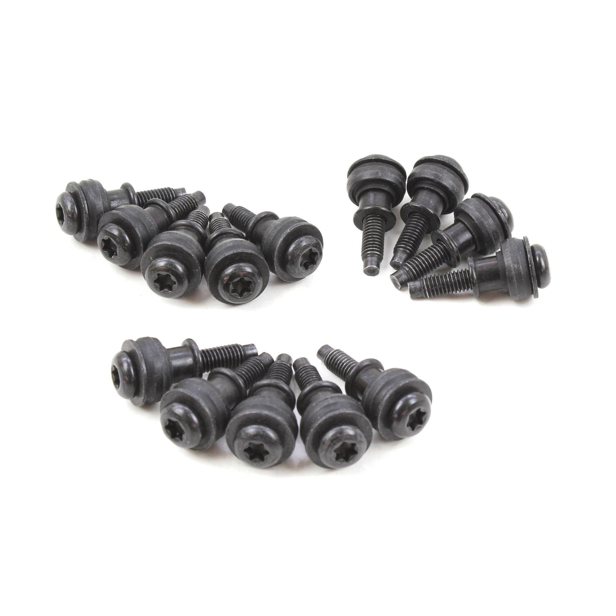 14 Stück Innensechsrund-Flachkopfschraube mit Führungshülse 