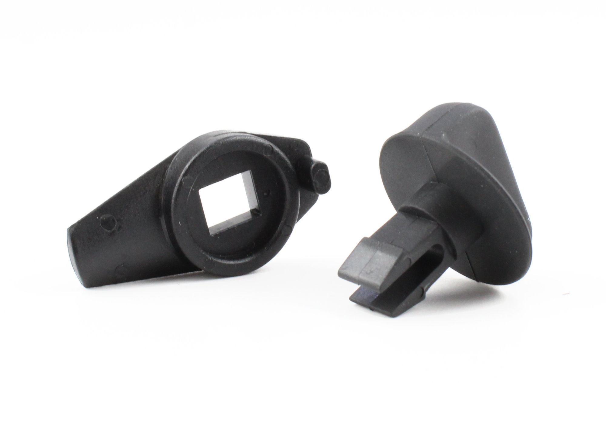 Drehriegel + Drehknopf für Warndreieck