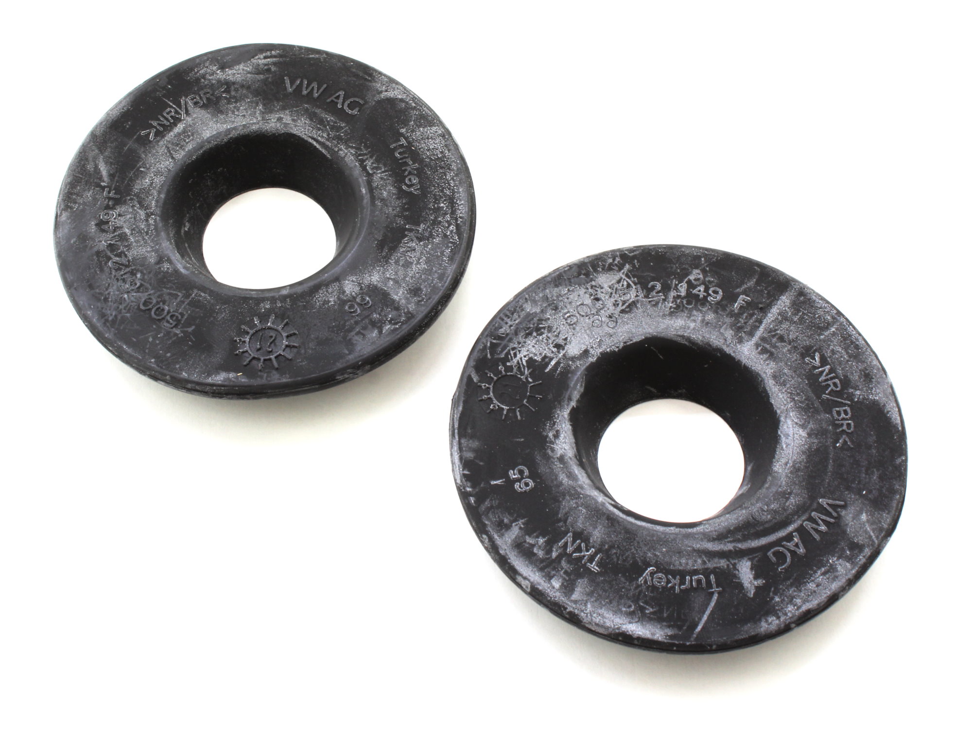 2x Federauflage oben rechts links