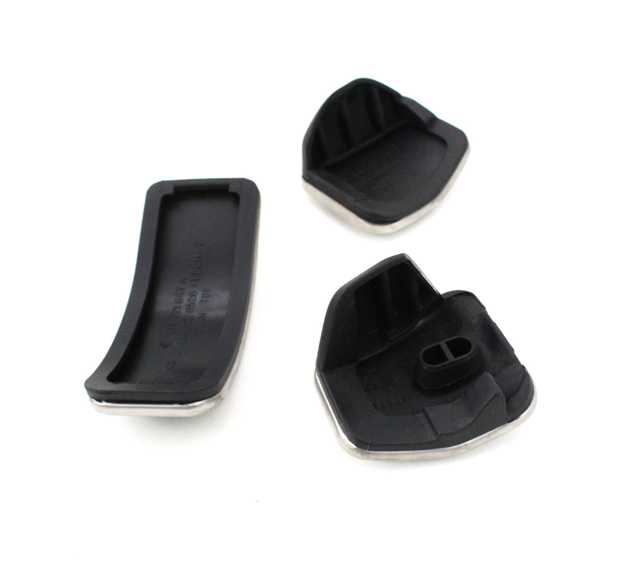 Pedalkappen Edelstahl