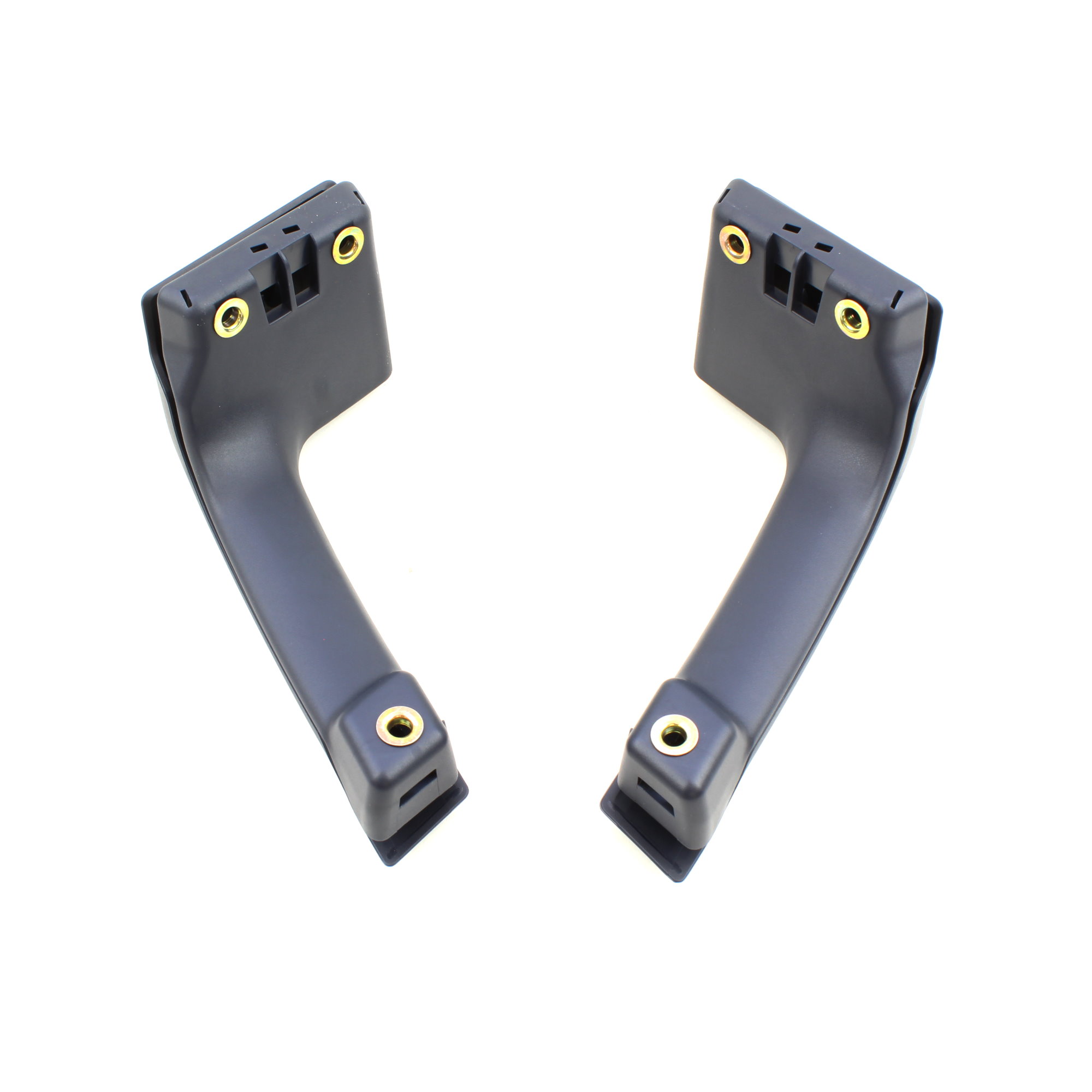 1 Set Zuziehgriffe für Tür links + rechts anthrazit 