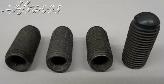 4 Stück PD Einstellschraube mit Kugelkuppe Original VW Audi Skoda Seat WHT000530