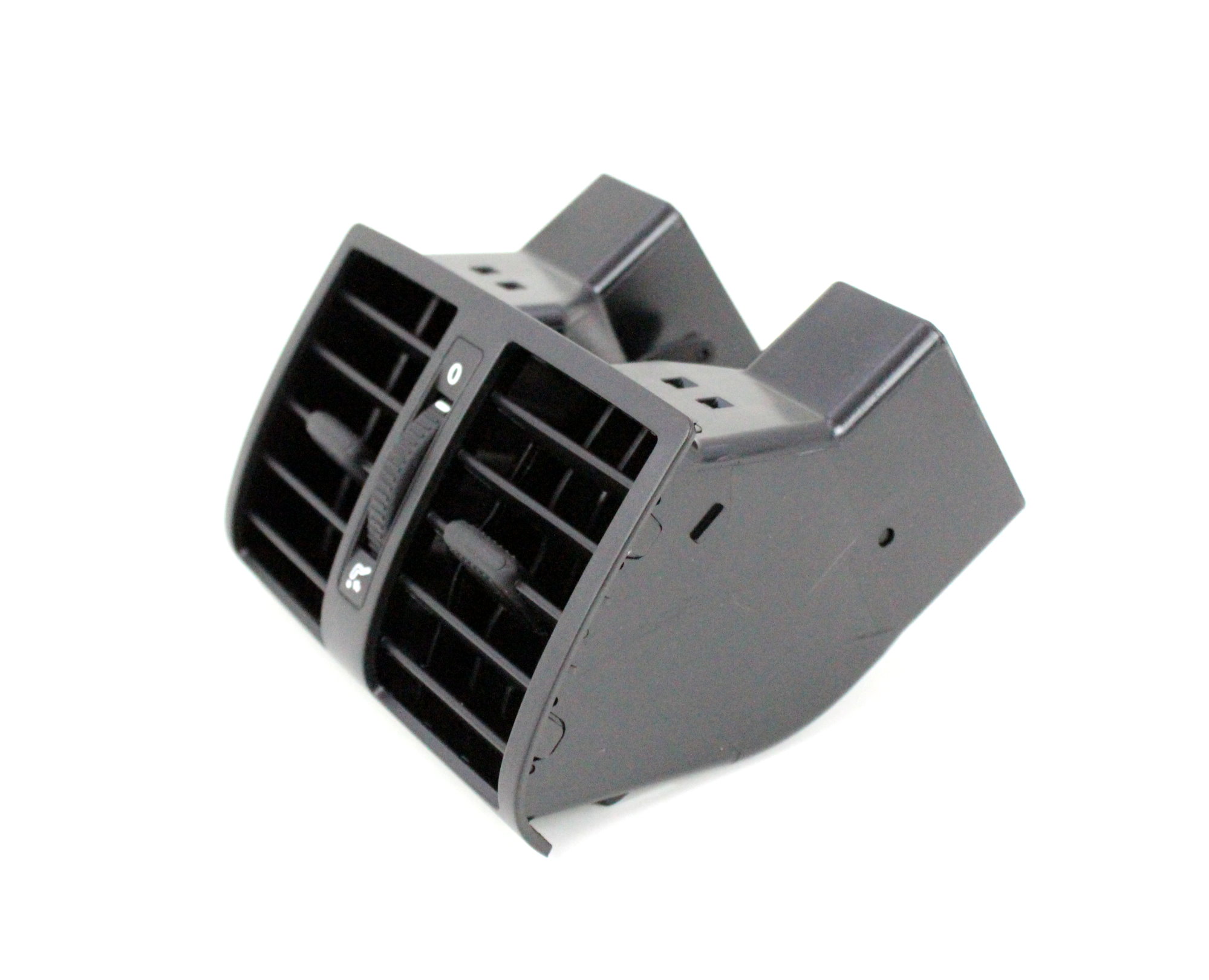 Ausströmer Mittelkonsole Lüftung Heizung hinten schwarz