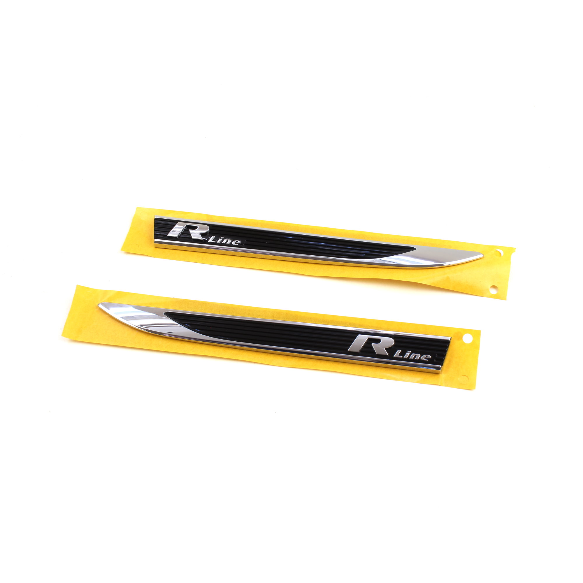 2er-Set R-Line Schriftzug links & rechts Kotflügel 