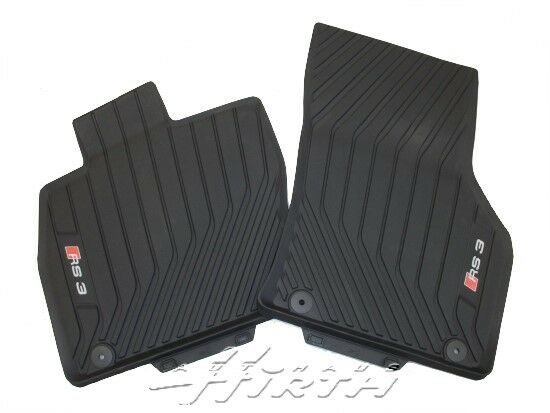 Gummimatten Fußmatten Allwetter Gummi vorne Original Audi RS 3 8V6061221  041 
