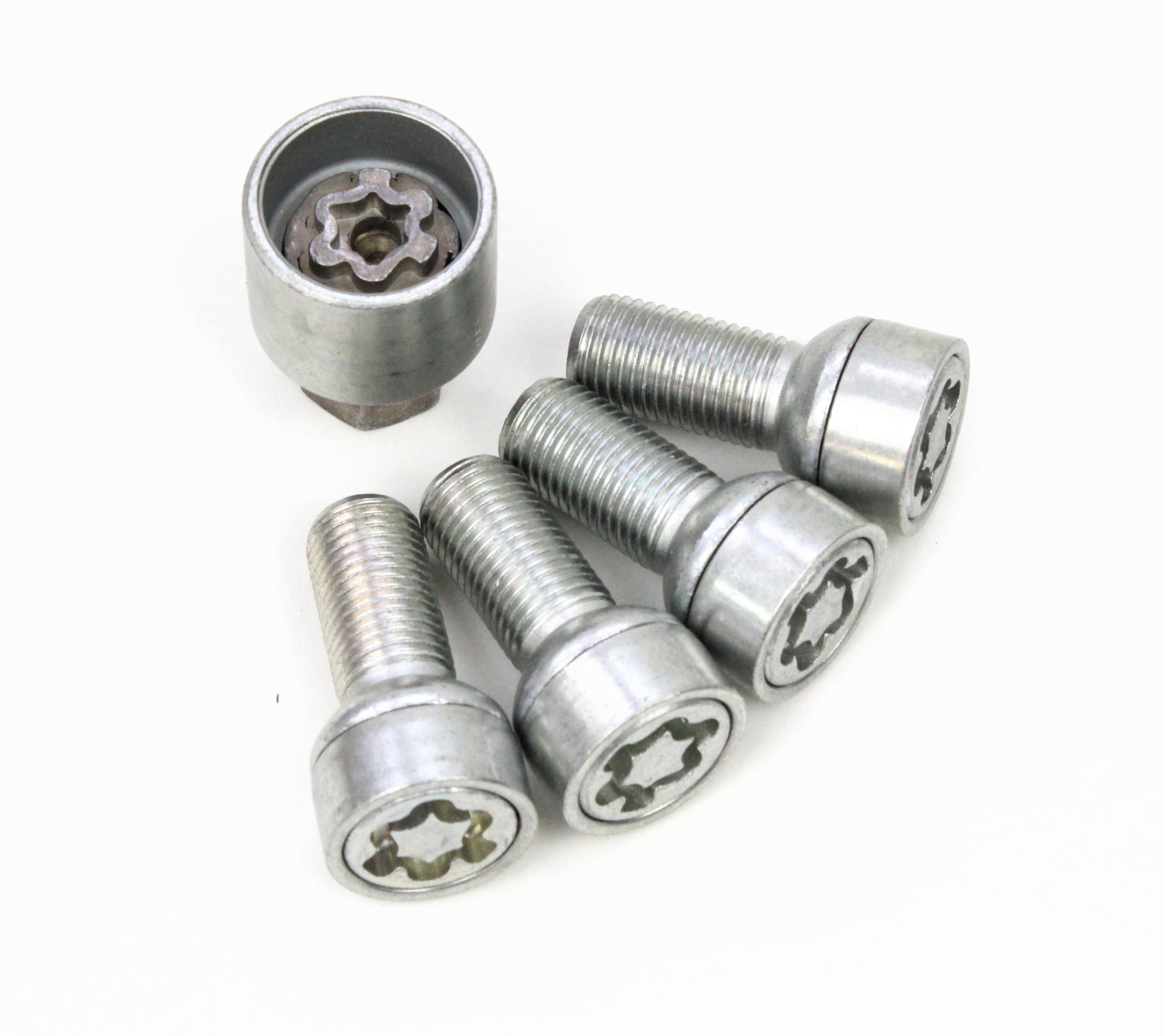 Radschrauben diebstahlhemmend m. Adapter