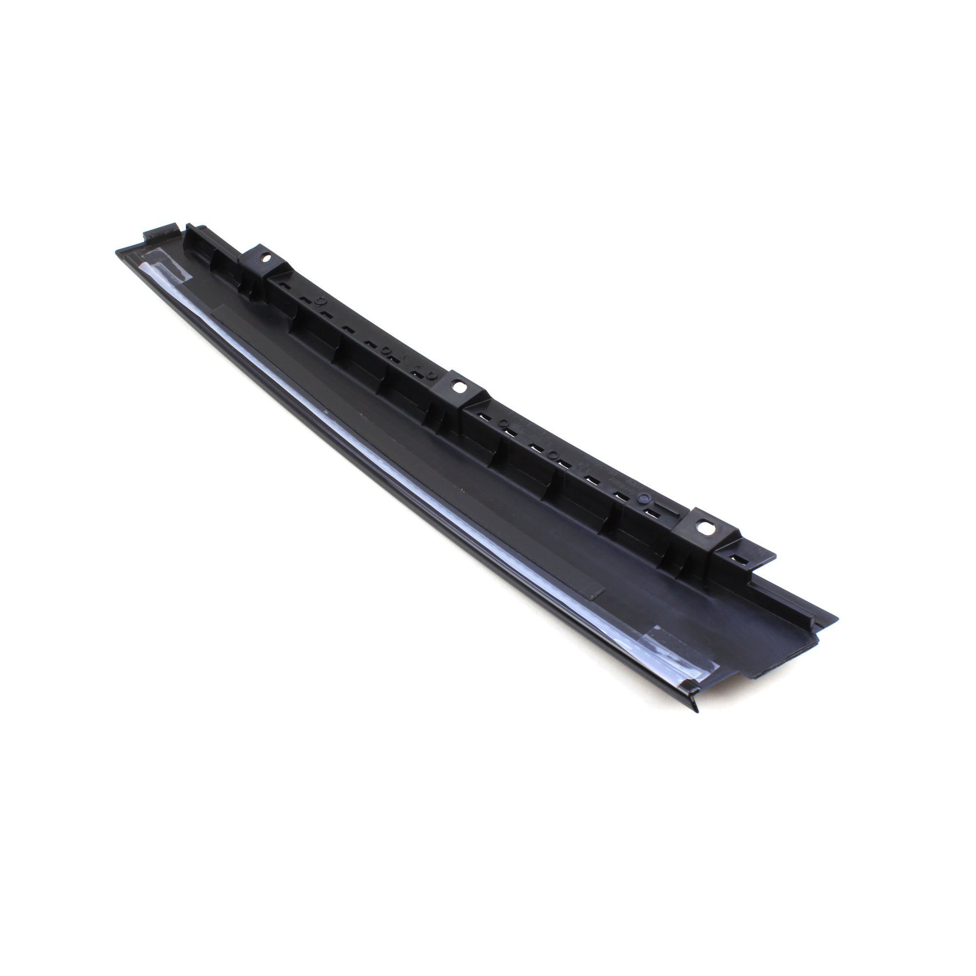 Blende Türfensterrahmen 4-türig satinschwarz Tür vorn links