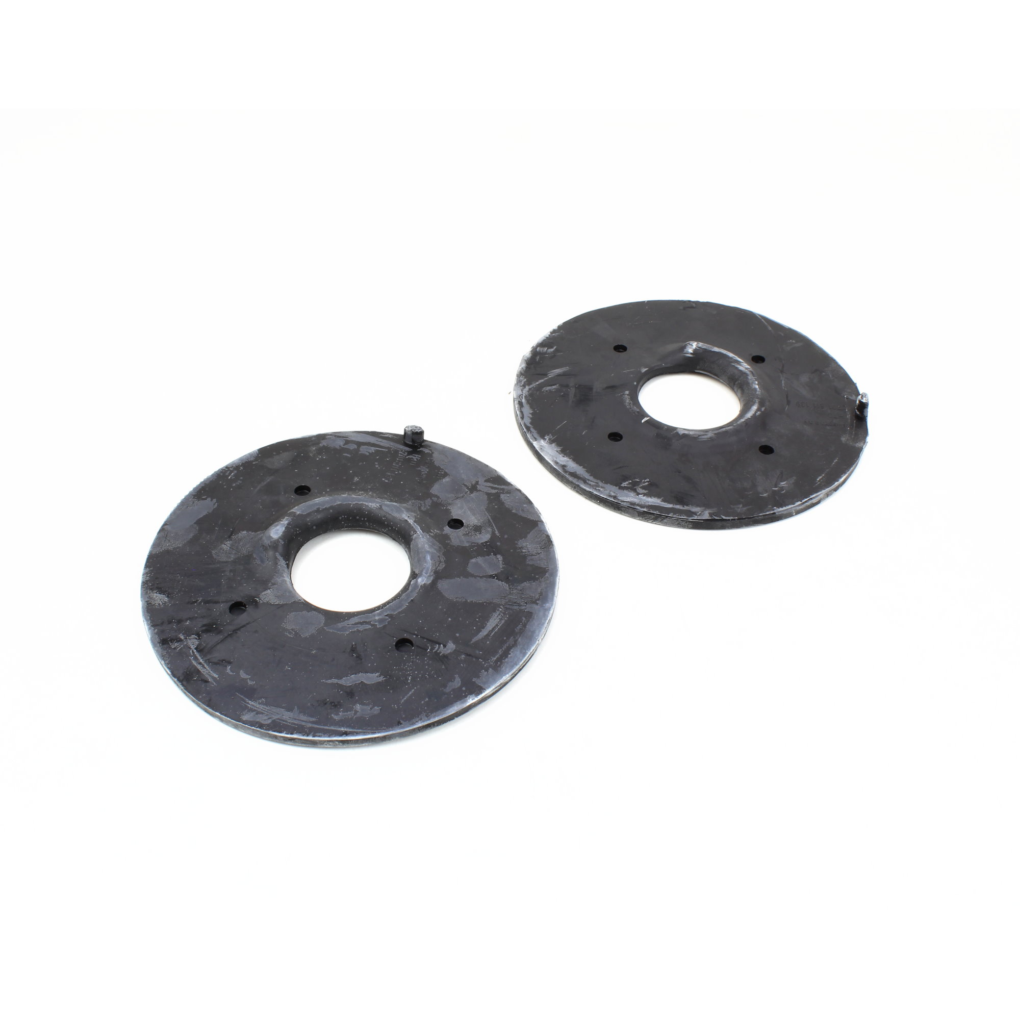 2 Stück Unterlage unten Federung hinten Feder Stabilisator